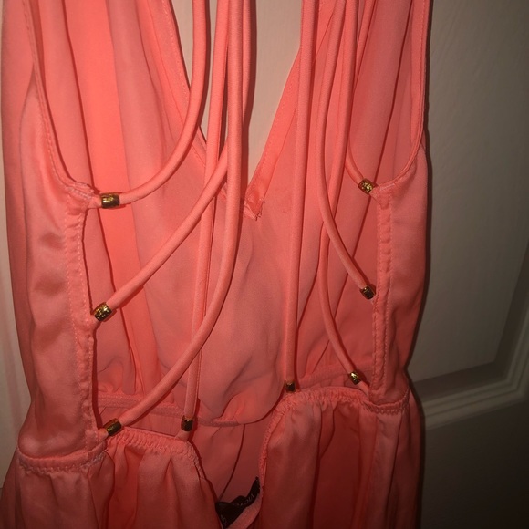 Brand new w/tags Victoria’s Secret nighty/lingerie coral pink size small - Picture 5 of 10